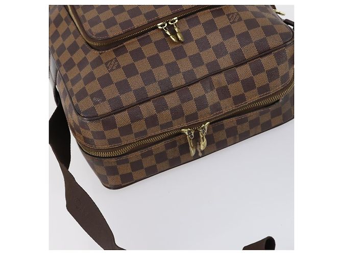 LOUIS VUITTON Borsa a Spalla Damier Ebene Olaf GM N41440 LV Auth BA7008 - vista 6