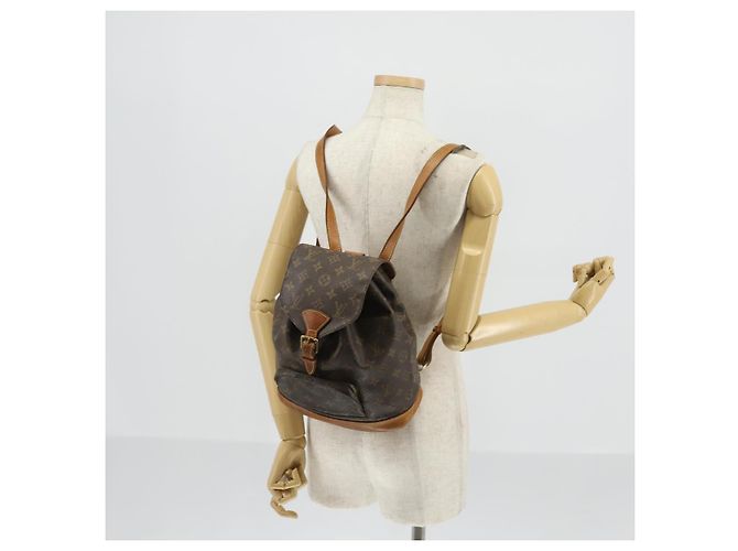 LOUIS VUITTON Monogram Montsouris MM Backpack M51136 LV Auth bs30167 - view 27