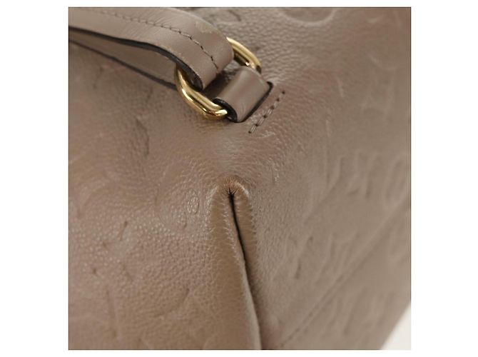 LOUIS VUITTON Borsa Montsouris PM Monogram Empreinte Bronzo M45410 LV Auth hk3223AM - vista 17
