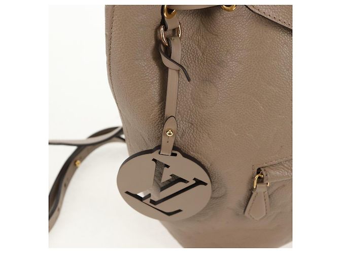 LOUIS VUITTON Borsa Montsouris PM Monogram Empreinte Bronzo M45410 LV Auth hk3223AM - vista 20