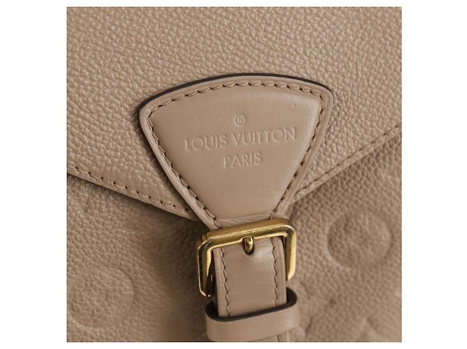 LOUIS VUITTON Borsa Montsouris PM Monogram Empreinte Bronzo M45410 LV Auth hk3223AM - vista 23