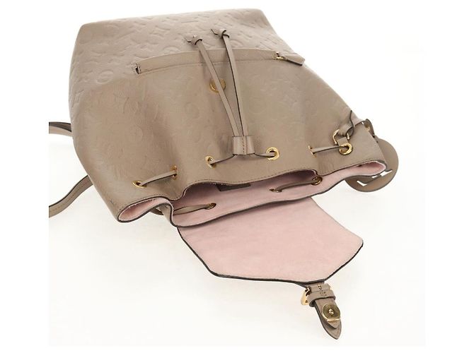 LOUIS VUITTON Borsa Montsouris PM Monogram Empreinte Bronzo M45410 LV Auth hk3223AM - vista 24