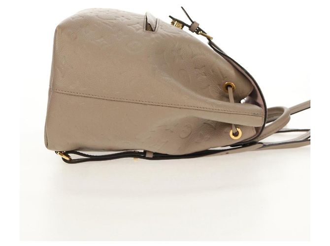 LOUIS VUITTON Borsa Montsouris PM Monogram Empreinte Bronzo M45410 LV Auth hk3223AM - vista 4