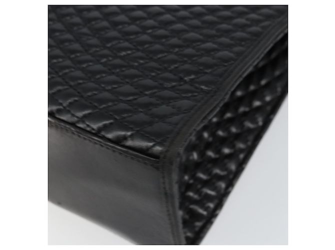 BALLY Borsa a mano in pelle nera e oro Auth bs30820 Nero D'oro - vista 15