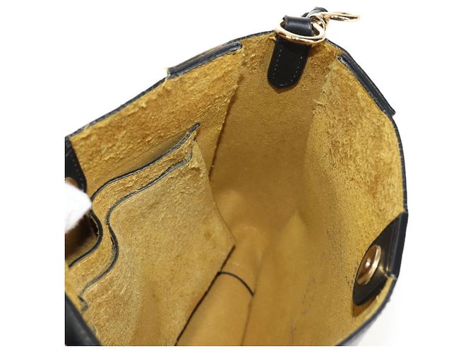 Autre Marque Bolso de Hombro Stella MacCartney de poliéster Negro Dorado 700073 Auth bs30828 - vista 22