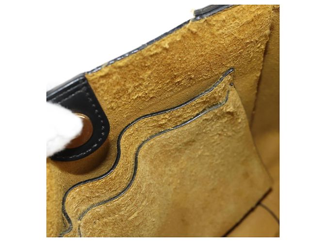 Autre Marque Bolso de Hombro Stella MacCartney de poliéster Negro Dorado 700073 Auth bs30828 - vista 23