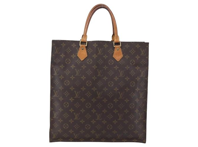 LOUIS VUITTON Borsa Sac Plat Monogram M51140 LV Auth 152846 Monogramma - vista 2