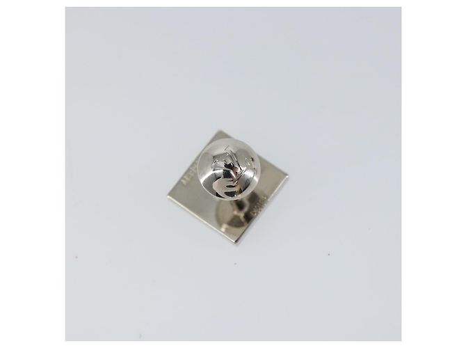 LOUIS VUITTON Gemelli Stratos Cuffs metallo Argento M68252 Auth BA7567 - vista 8
