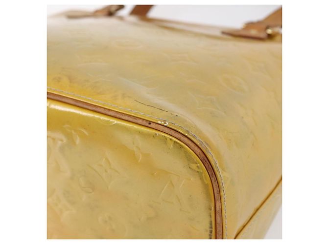 LOUIS VUITTON Borsa a Mano Houston Monogram Vernis Grigio M91053 LV Auth 150702 - vista 15