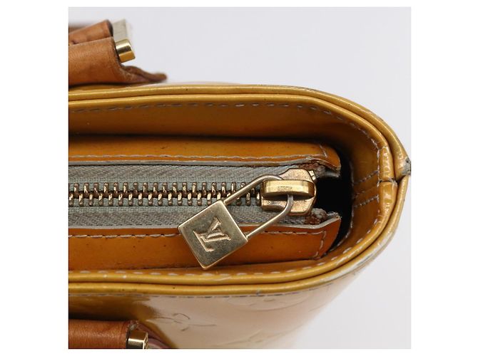 LOUIS VUITTON Borsa a Mano Houston Monogram Vernis Grigio M91053 LV Auth 150702 - vista 17