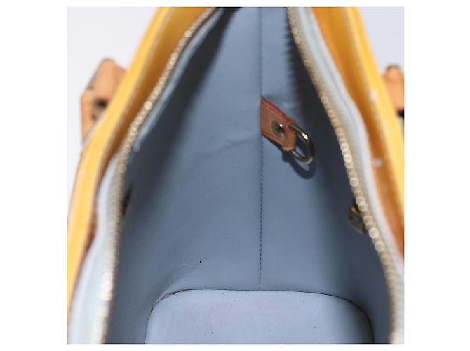 LOUIS VUITTON Borsa a Mano Houston Monogram Vernis Grigio M91053 LV Auth 150702 - vista 19