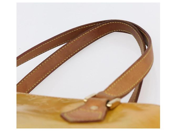 LOUIS VUITTON Borsa a Mano Houston Monogram Vernis Grigio M91053 LV Auth 150702 - vista 8