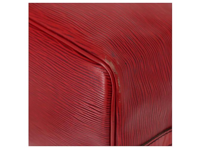 Noe LOUIS VUITTON Borsa a Spalla Petit Noé Epi Rossa M44107 LV Auth 149384 Rosso - vista 17