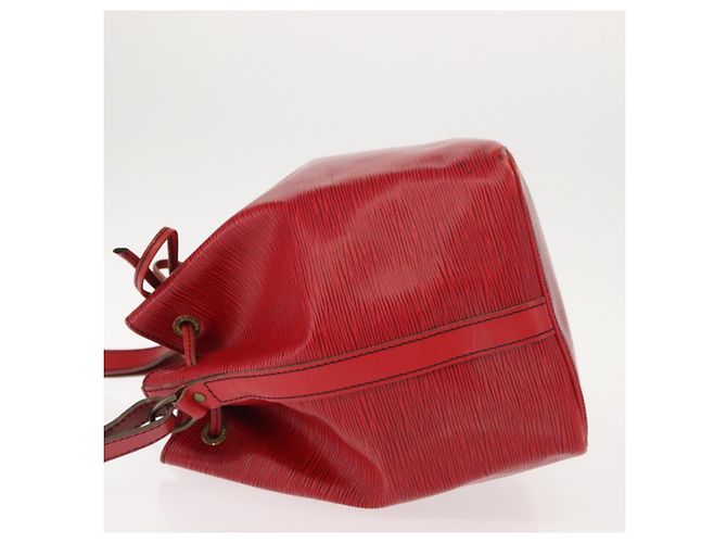 Noe LOUIS VUITTON Borsa a Spalla Petit Noé Epi Rossa M44107 LV Auth 149384 Rosso - vista 5