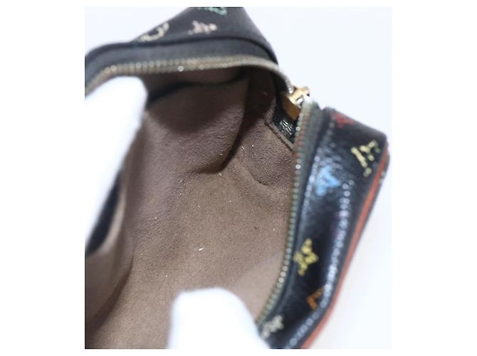 LOUIS VUITTON Pochette Wapity Monogram Multicolore Nera M58034 Auth 152412 Nero - vista 18