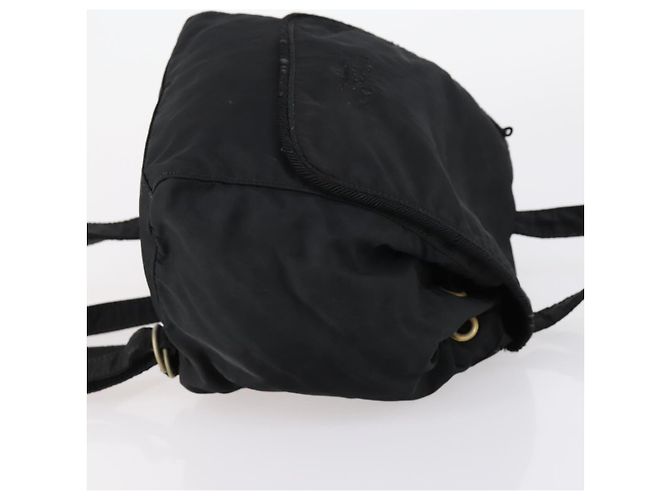 PRADA Backpack Nylon Black Silver Auth bs30542 Silvery - view 3