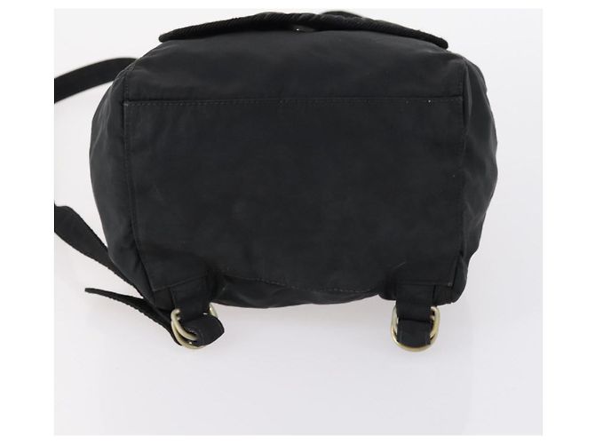PRADA Backpack Nylon Black Silver Auth bs30542 Silvery - view 5