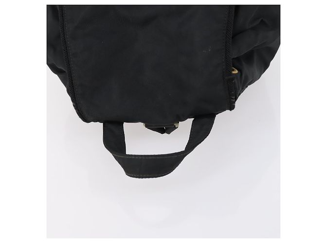 PRADA Backpack Nylon Black Silver Auth bs30542 Silvery - view 6