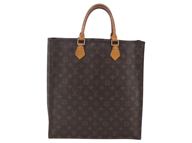 LOUIS VUITTON Borsa Sac Plat Monogram M51140 LV Auth hk3202 Monogramma - vista 13