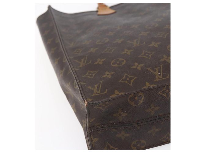 LOUIS VUITTON Borsa Sac Plat Monogram M51140 LV Auth hk3202 Monogramma - vista 14