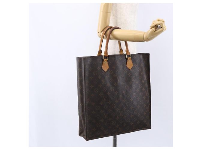 LOUIS VUITTON Borsa Sac Plat Monogram M51140 LV Auth hk3202 Monogramma - vista 20