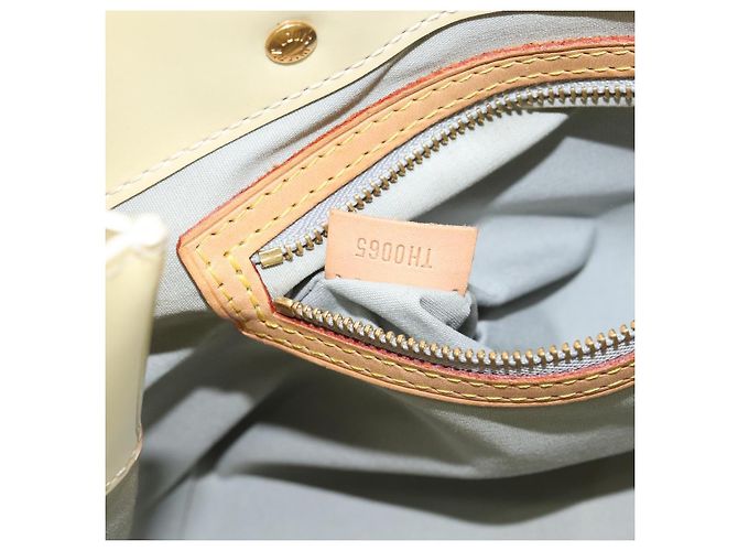 LOUIS VUITTON Borsa a Mano Monogram Vernis Reade PM Perle M91336 LV Auth 150707 - vista 12