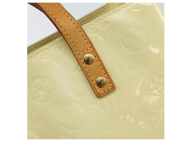 LOUIS VUITTON Borsa a Mano Monogram Vernis Reade PM Perle M91336 LV Auth 150707 - vista 18