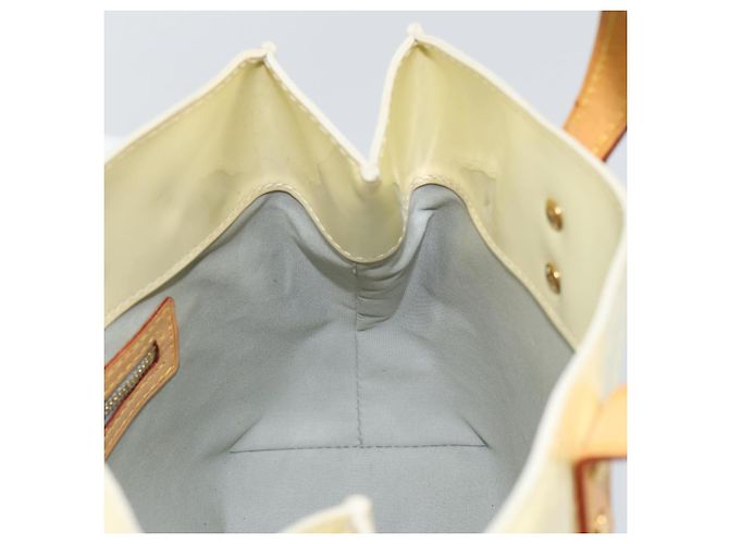 LOUIS VUITTON Borsa a Mano Monogram Vernis Reade PM Perle M91336 LV Auth 150707 - vista 20