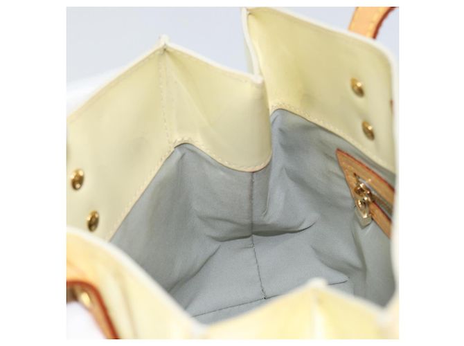 LOUIS VUITTON Borsa a Mano Monogram Vernis Reade PM Perle M91336 LV Auth 150707 - vista 21