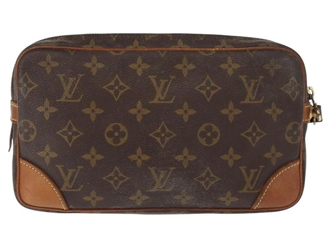 LOUIS VUITTON Clutch Marly Dragonne GM Monogram M51825 LV Auth BA7393 Monogramma - vista 2