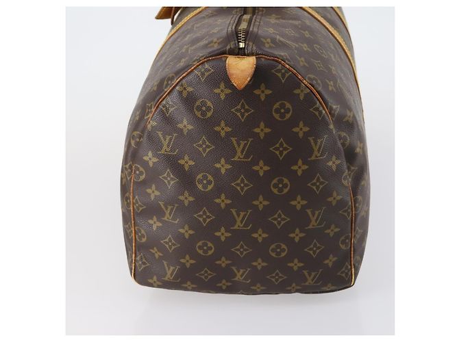 LOUIS VUITTON Borsa Boston Monogram Keepall 55 M41424 LV Auth 148740 Monogramma - vista 3