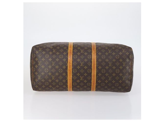 LOUIS VUITTON Borsa Boston Monogram Keepall 55 M41424 LV Auth 148740 Monogramma - vista 5