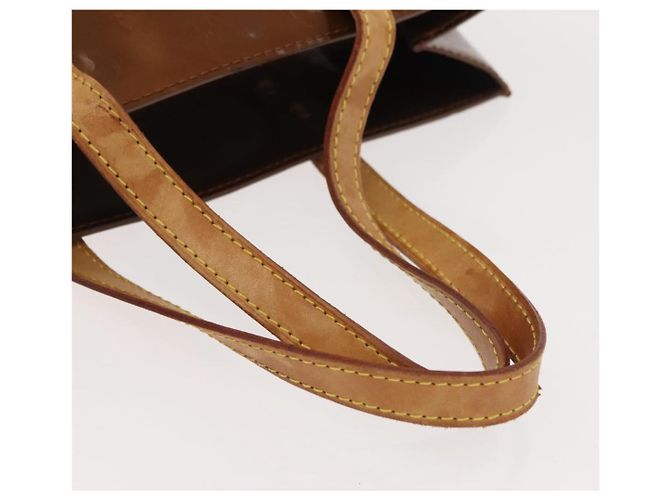 LOUIS VUITTON Monogram Vernis Reade MM Borsa a Mano Bronzo M91143 LV Auth 150433 - vista 8