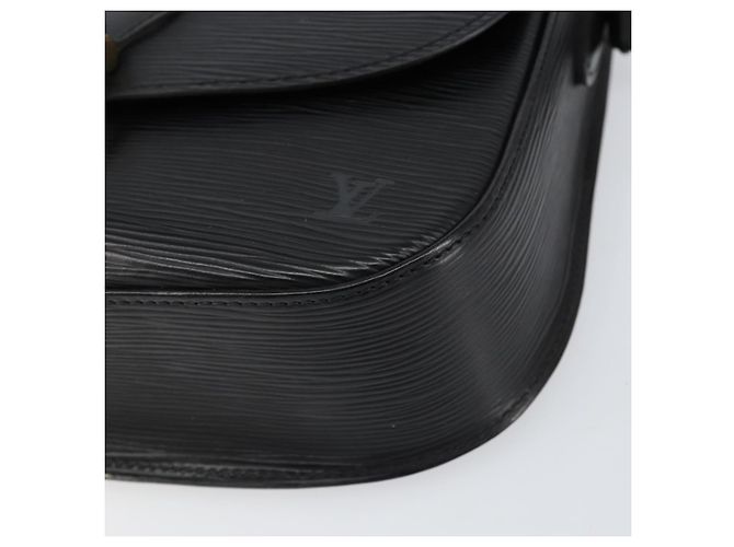 LOUIS VUITTON Borsa a Spalla Epi Saint Cloud GM Nera M52192 LV Auth ep11725 Nero - vista 14