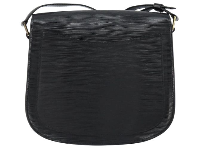 LOUIS VUITTON Borsa a Spalla Epi Saint Cloud GM Nera M52192 LV Auth ep11725 Nero - vista 2