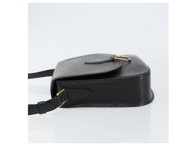 LOUIS VUITTON Borsa a Spalla Epi Saint Cloud GM Nera M52192 LV Auth ep11725 Nero - vista 4