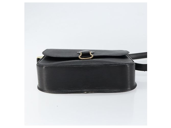 LOUIS VUITTON Borsa a Spalla Epi Saint Cloud GM Nera M52192 LV Auth ep11725 Nero - vista 5