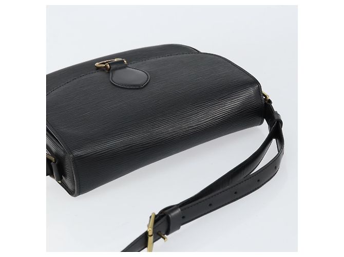 LOUIS VUITTON Borsa a Spalla Epi Saint Cloud GM Nera M52192 LV Auth ep11725 Nero - vista 6