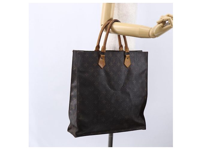 LOUIS VUITTON Borsa Sac Plat Monogram M51140 LV Auth bs30690 Monogramma - vista 19