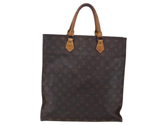 LOUIS VUITTON Borsa Sac Plat Monogram M51140 LV Auth bs30690 Monogramma - vista 2
