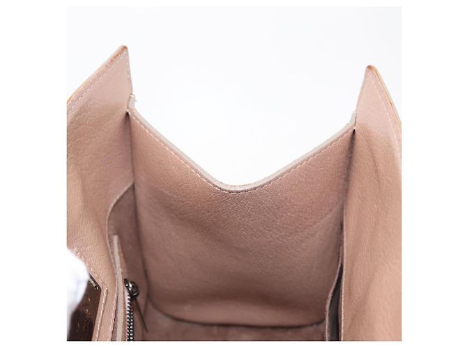 Borsa a mano in pelle Jimmy Choo 2 in 1 Rosa Argento Auth bs30826 - vista 20