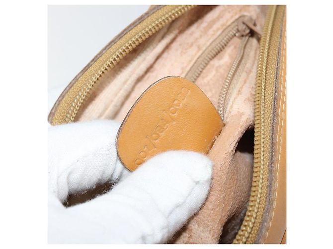 Gucci Borsa a Spalla Micro GG Supreme PVC Oro Beige 007 084 0092 Auth ep11900 D'oro - vista 12