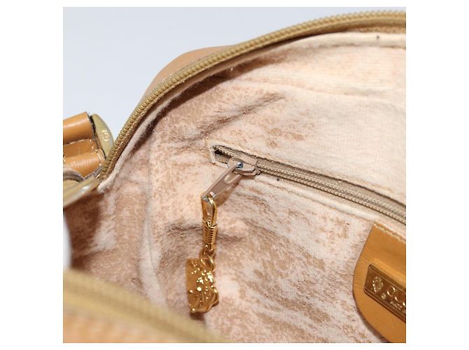 Gucci Borsa a Spalla Micro GG Supreme PVC Oro Beige 007 084 0092 Auth ep11900 D'oro - vista 21