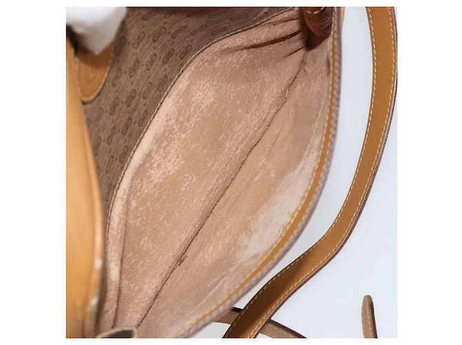 Gucci Borsa a Spalla Micro GG Supreme PVC Oro Beige 007 084 0092 Auth ep11900 D'oro - vista 23