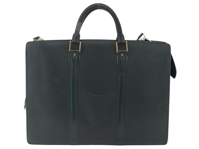 LOUIS VUITTON Taiga Porta Documentos Rozan Bolsa Épicea M30054 LV Auth ka008 - vista 13