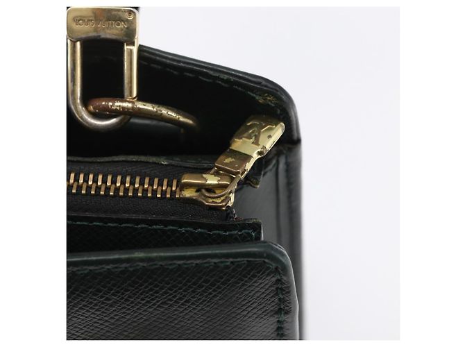 LOUIS VUITTON Taiga Porta Documentos Rozan Bolsa Épicea M30054 LV Auth ka008 - vista 19