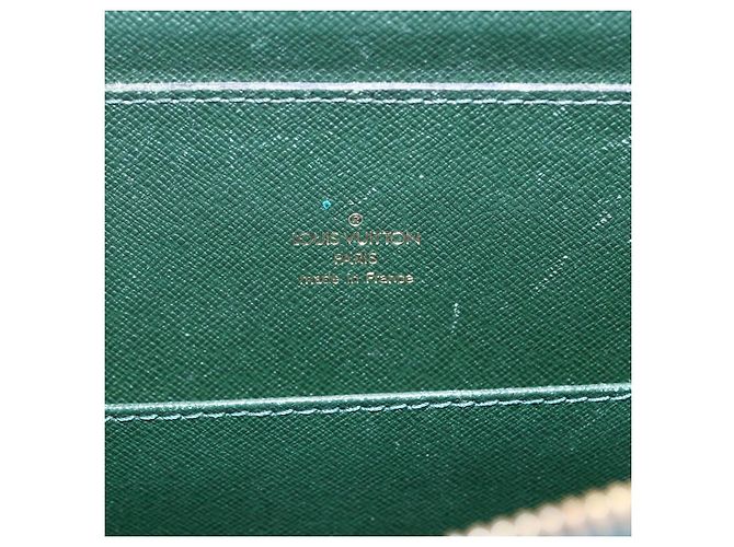 LOUIS VUITTON Taiga Porta Documentos Rozan Bolsa Épicea M30054 LV Auth ka008 - vista 20