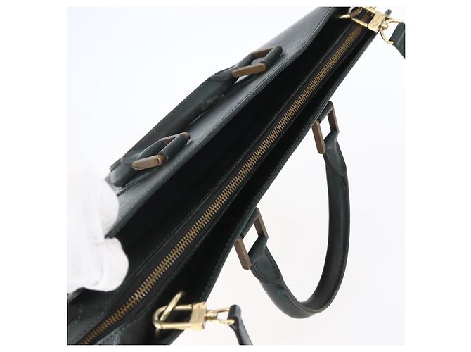 LOUIS VUITTON Taiga Porta Documentos Rozan Bolsa Épicea M30054 LV Auth ka008 - vista 6
