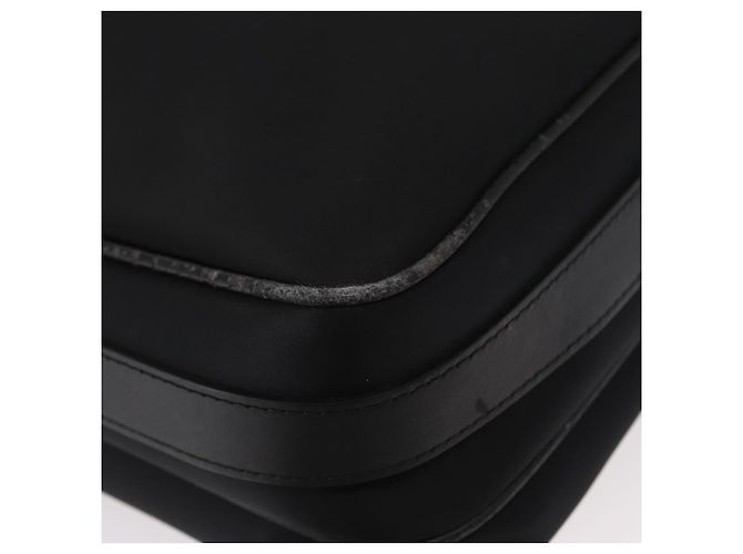 Borsa a Spalla in Nylon Nera e Argento Autentica BURBERRY ka086 Nero - vista 12