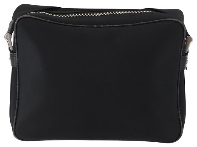 Borsa a Spalla in Nylon Nera e Argento Autentica BURBERRY ka086 Nero - vista 3